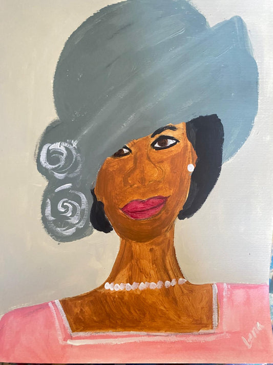 La Dame au Chapeau Gris